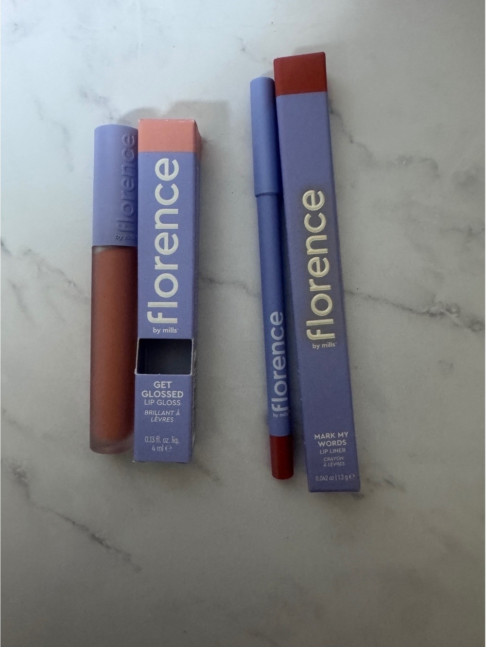 Florence by Mills Lip Duo Poised Lip Liner & Maryvelous Mills Lip Gloss